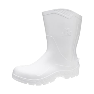 BOTA PVC CANO MEDIO BRANCA MARLUVAS (Linha All Work)