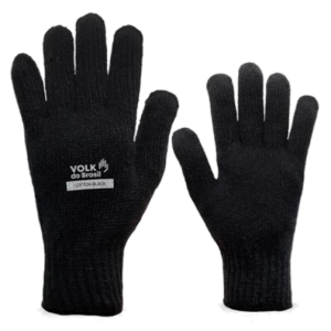 LUVA TRICOTADA COTTON BLACK VOLK
